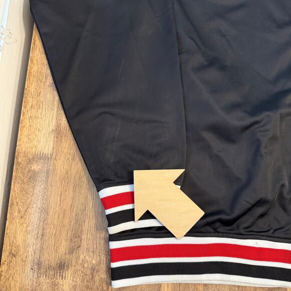 G Unit Track Jacket Vintage Y2K Full Zip Polyester Black Red Size Unisex XLarge - Picture 7 of 12